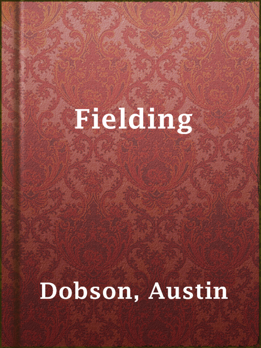 Title details for Fielding by Austin Dobson - Available